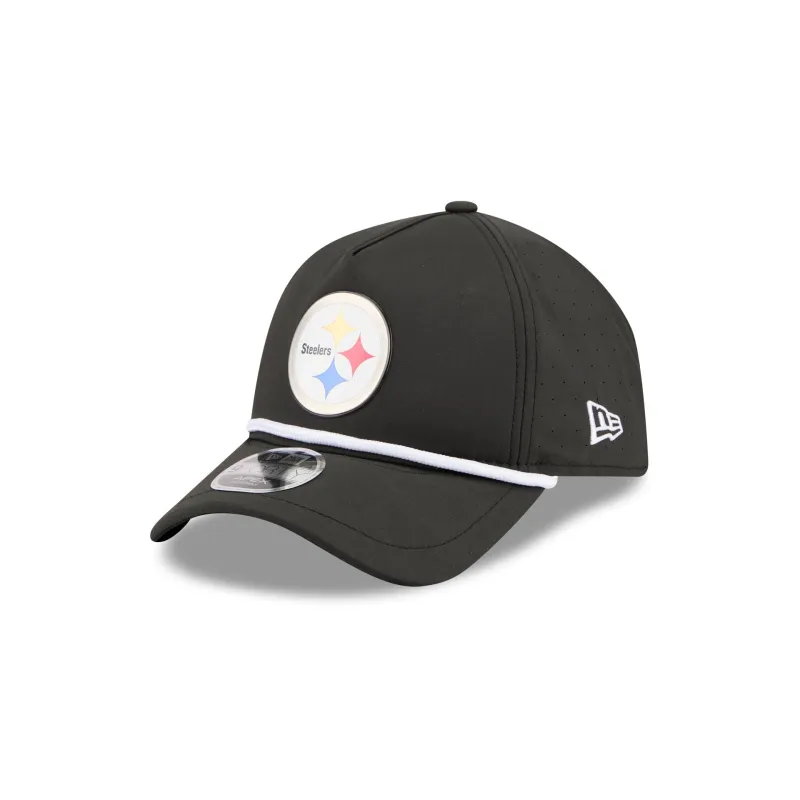 Pittsburgh Steelers Performance 9FORTY APEX Snapback Hat made by New Era