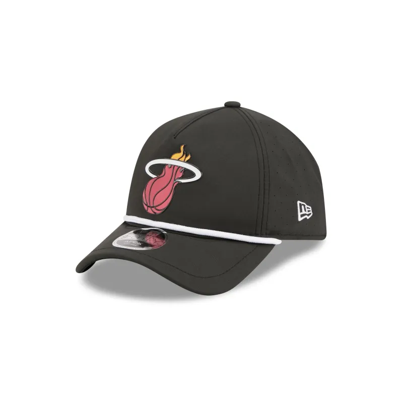 Miami Heat Performance 9FORTY APEX Snapback Hat made by New Era