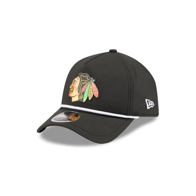Chicago Blackhawks Performance 9FORTY APEX Snapback Hat made by New Era