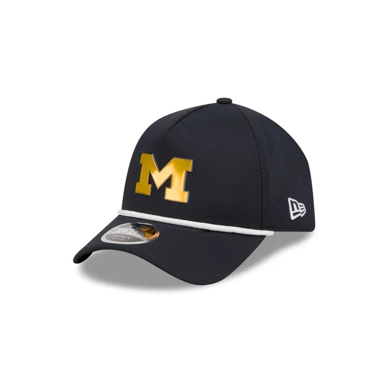 Michigan Wolverines Performance 9FORTY APEX Snapback Hat made by New Era