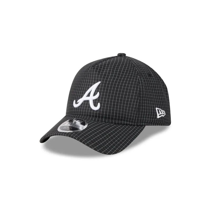 Atlanta Braves Grid 9FORTY APEX Snapback Hat made by New Era