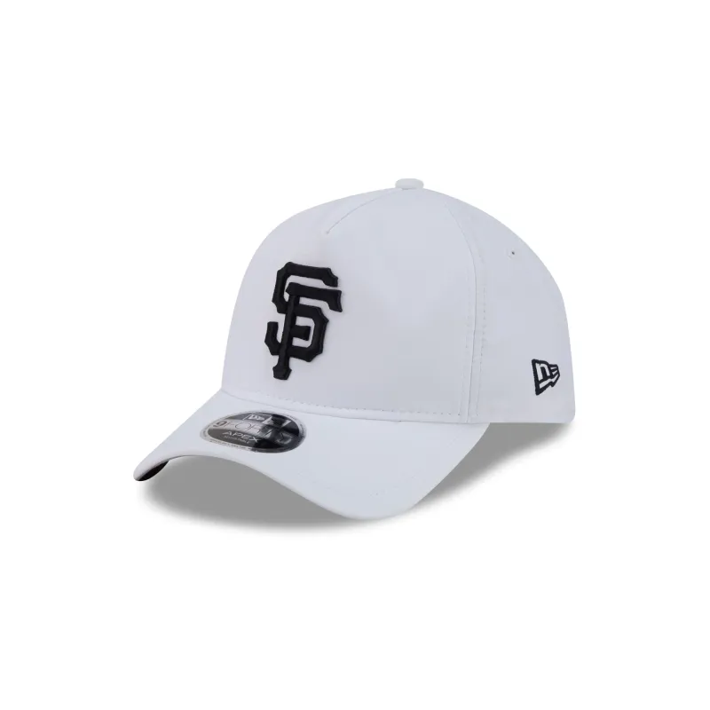 San Francisco Giants White 9FORTY APEX Snapback Hat made by New Era