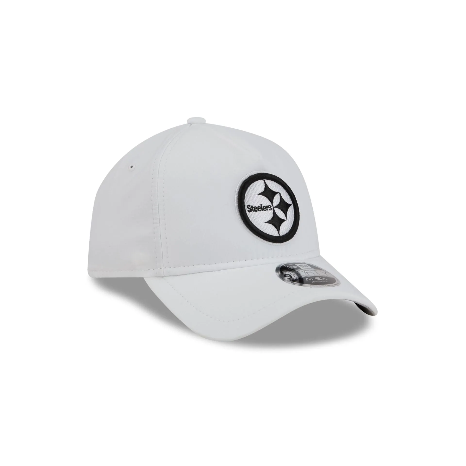 Pittsburgh Steelers White 9FORTY APEX Snapback Hat sold by New Era product image thumbnail 3