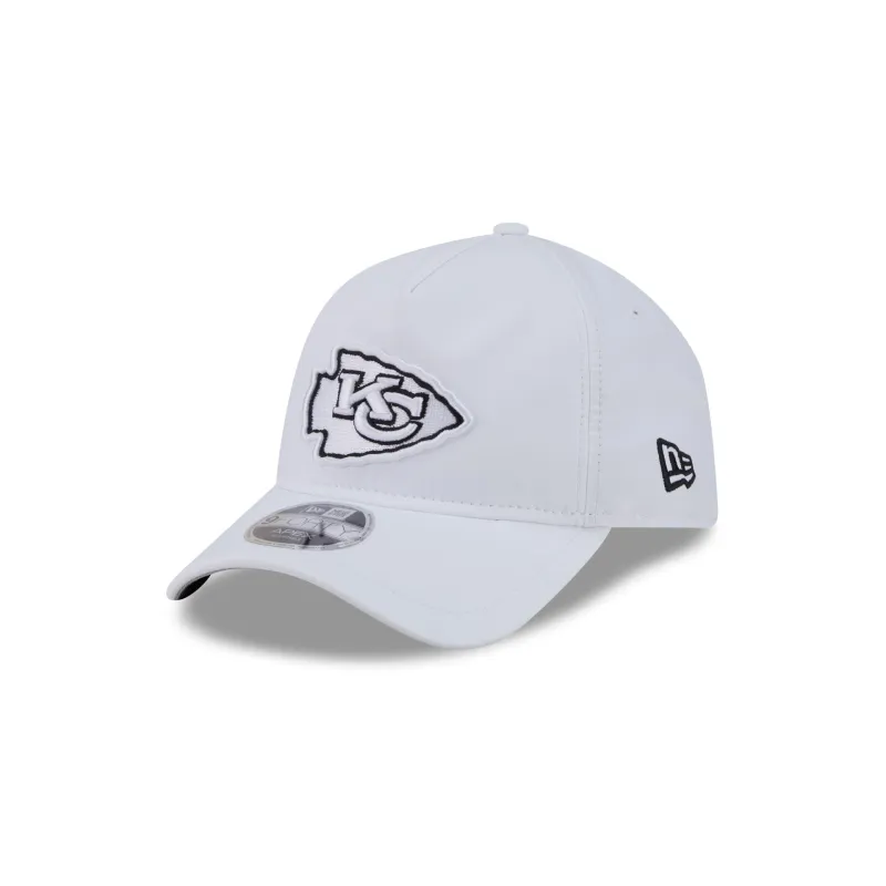 Kansas City Chiefs White 9FORTY APEX Snapback Hat made by New Era
