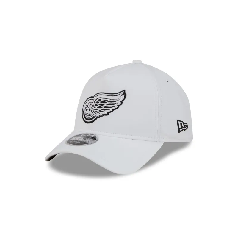 Detroit Red Wings White 9FORTY APEX Snapback Hat made by New Era