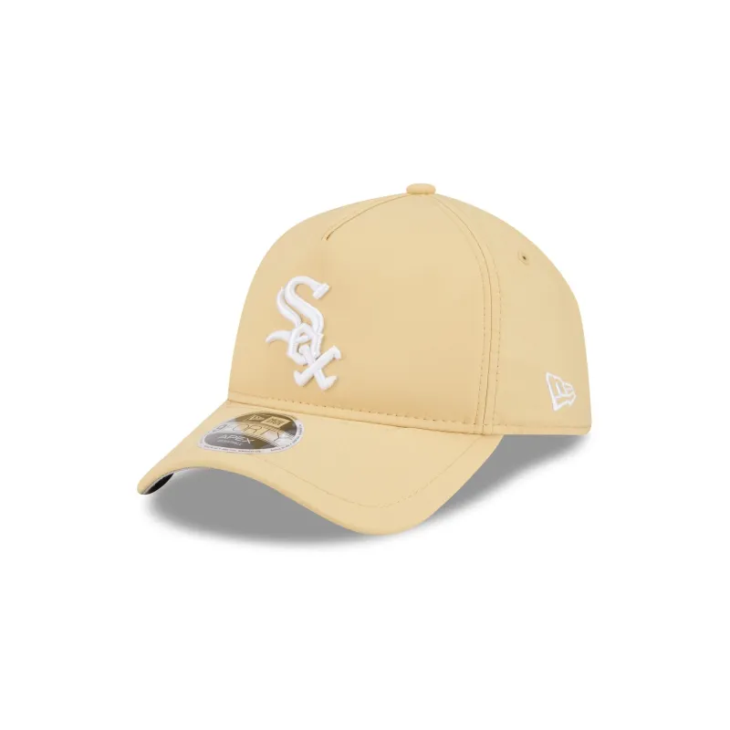 Chicago White Sox Beige 9FORTY APEX Snapback Hat made by New Era