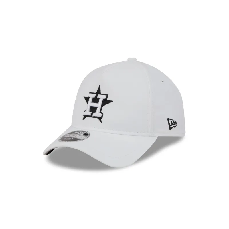 Houston Astros White 9FORTY APEX Snapback Hat made by New Era