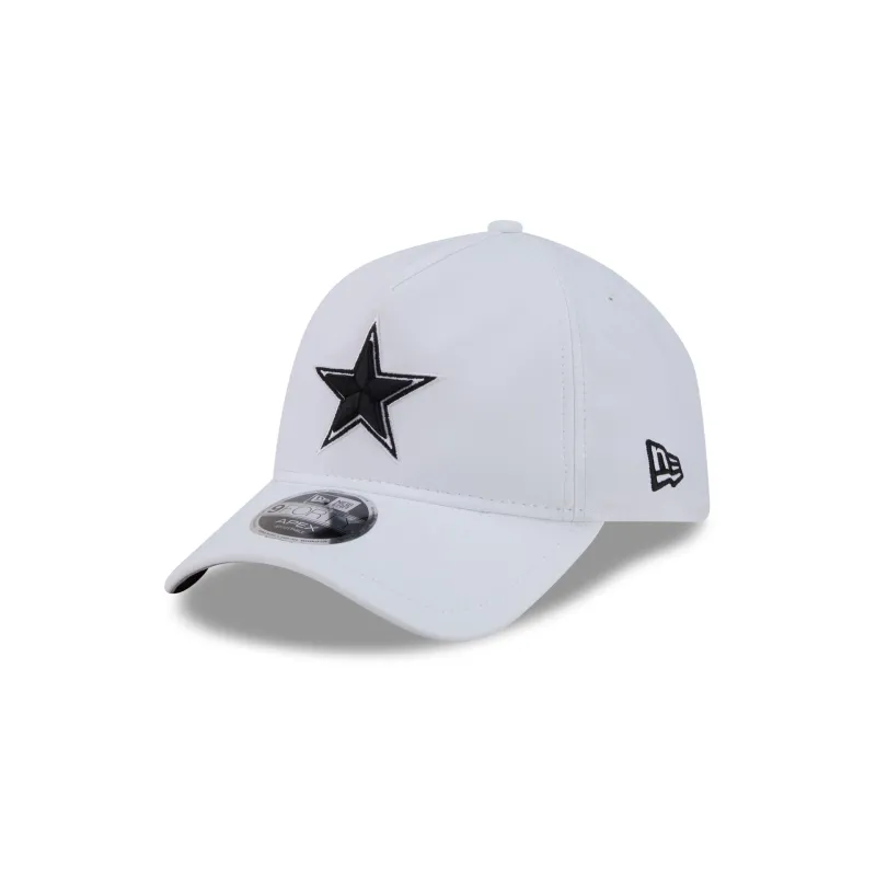 Dallas Cowboys White 9FORTY APEX Snapback Hat made by New Era
