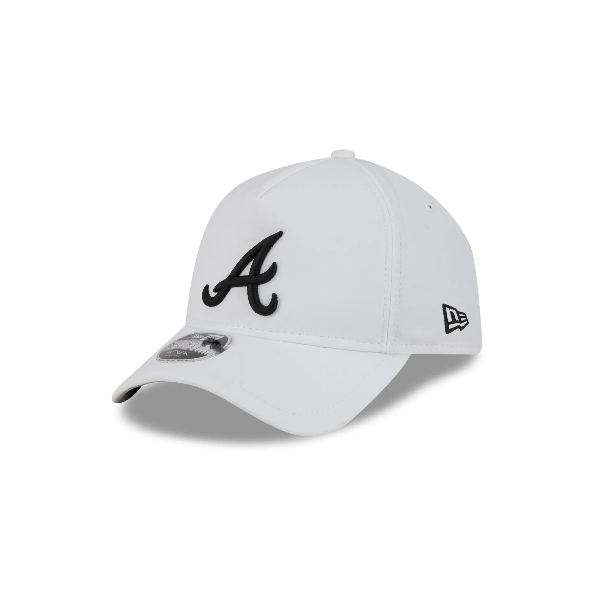 Atlanta Braves White 9FORTY APEX Snapback Hat sold by New Era
