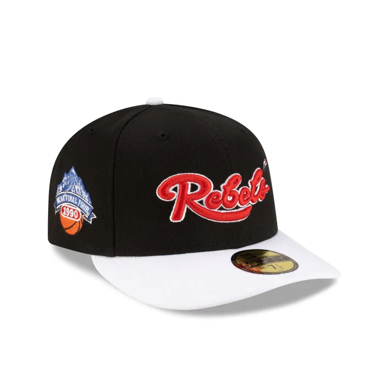 Just Caps College Champions Sidepatch UNLV Runnin' Rebels 59FIFTY Fitted Hat made by New Era