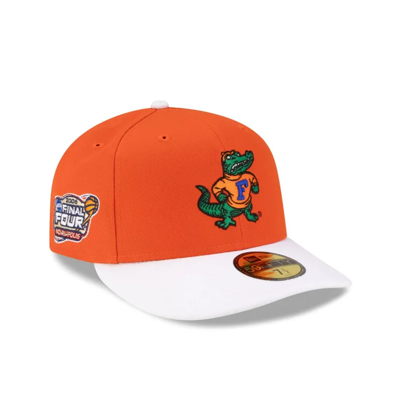 Just Caps College Champions Sidepatch Florida Gators 59FIFTY Fitted Hat made by New Era