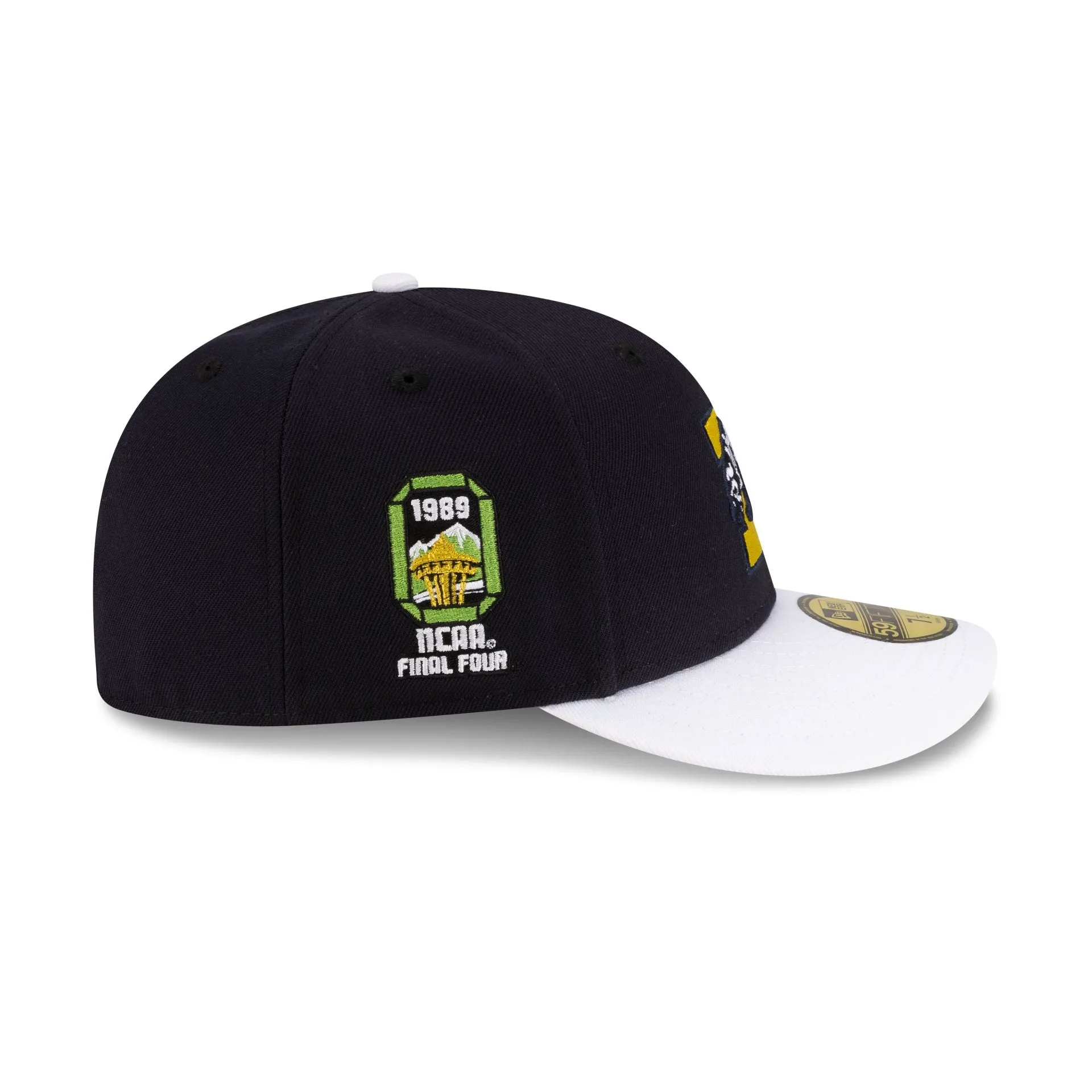 Just Caps College Champions Sidepatch Michigan Wolverines 59FIFTY Fitted Hat sold by New Era product image thumbnail 4