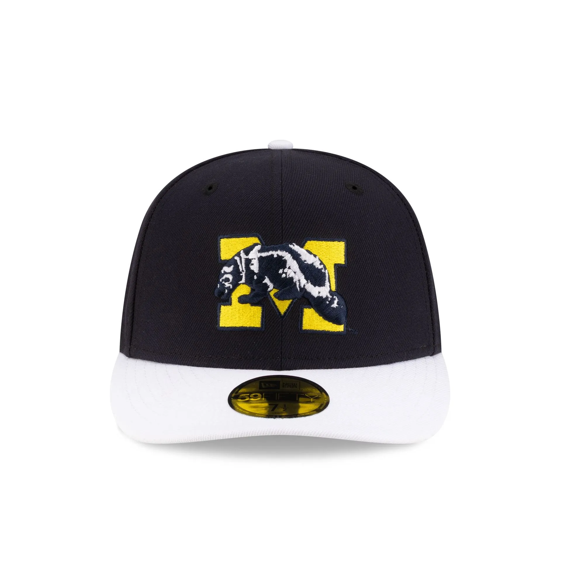 Just Caps College Champions Sidepatch Michigan Wolverines 59FIFTY Fitted Hat sold by New Era product image thumbnail 2