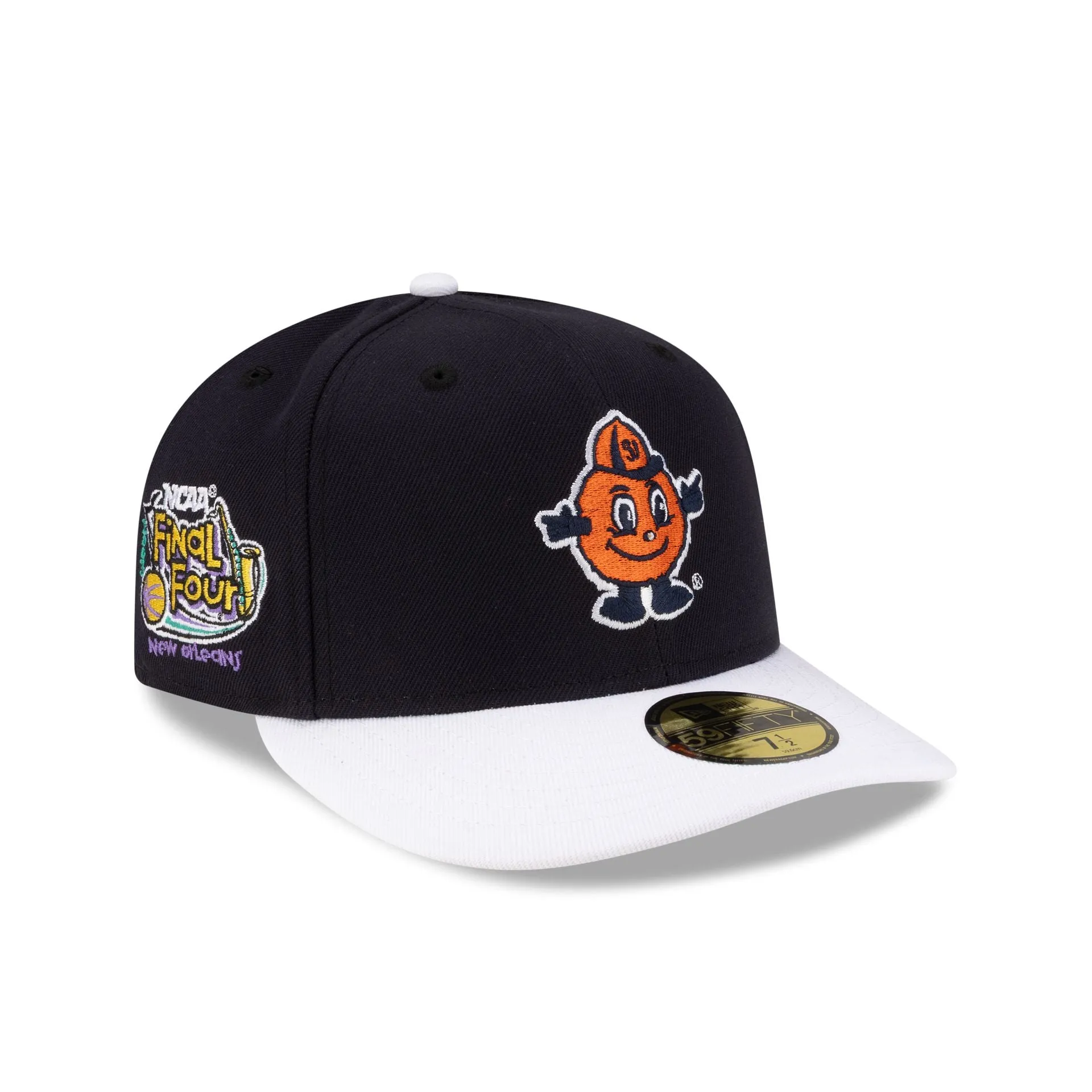 Just Caps College Champions Sidepatch Syracuse Orange 59FIFTY Fitted Hat sold by New Era