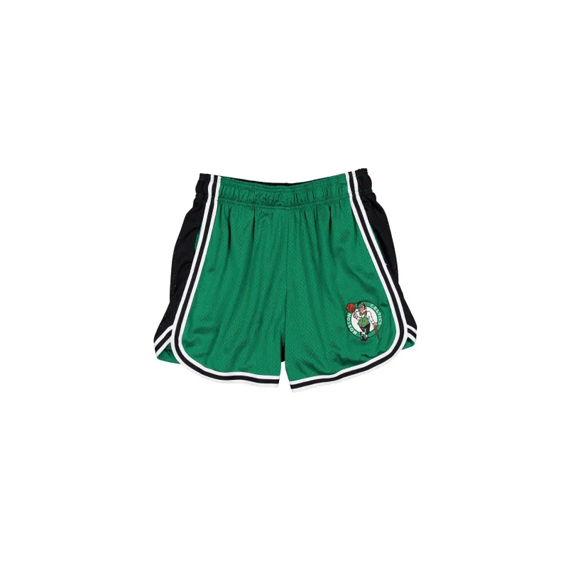 Boston Celtics Team Color Women's Summer Shorts made by New Era