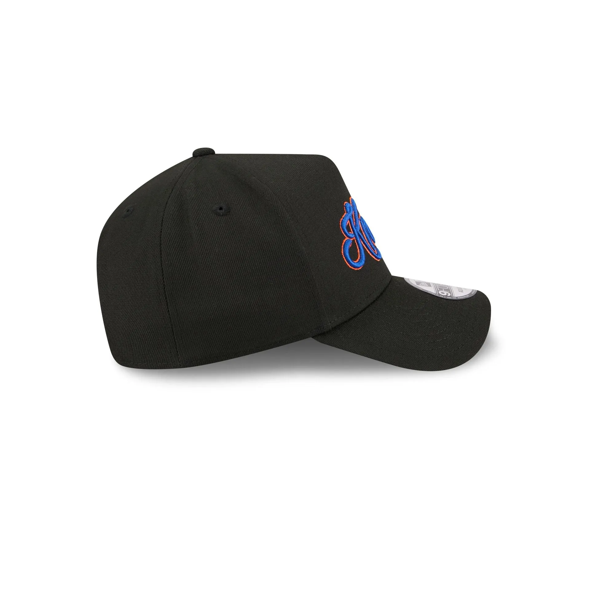 Malbon x New York Knicks Black Script 9FORTY A-Frame Snapback Hat sold by New Era product image thumbnail 5