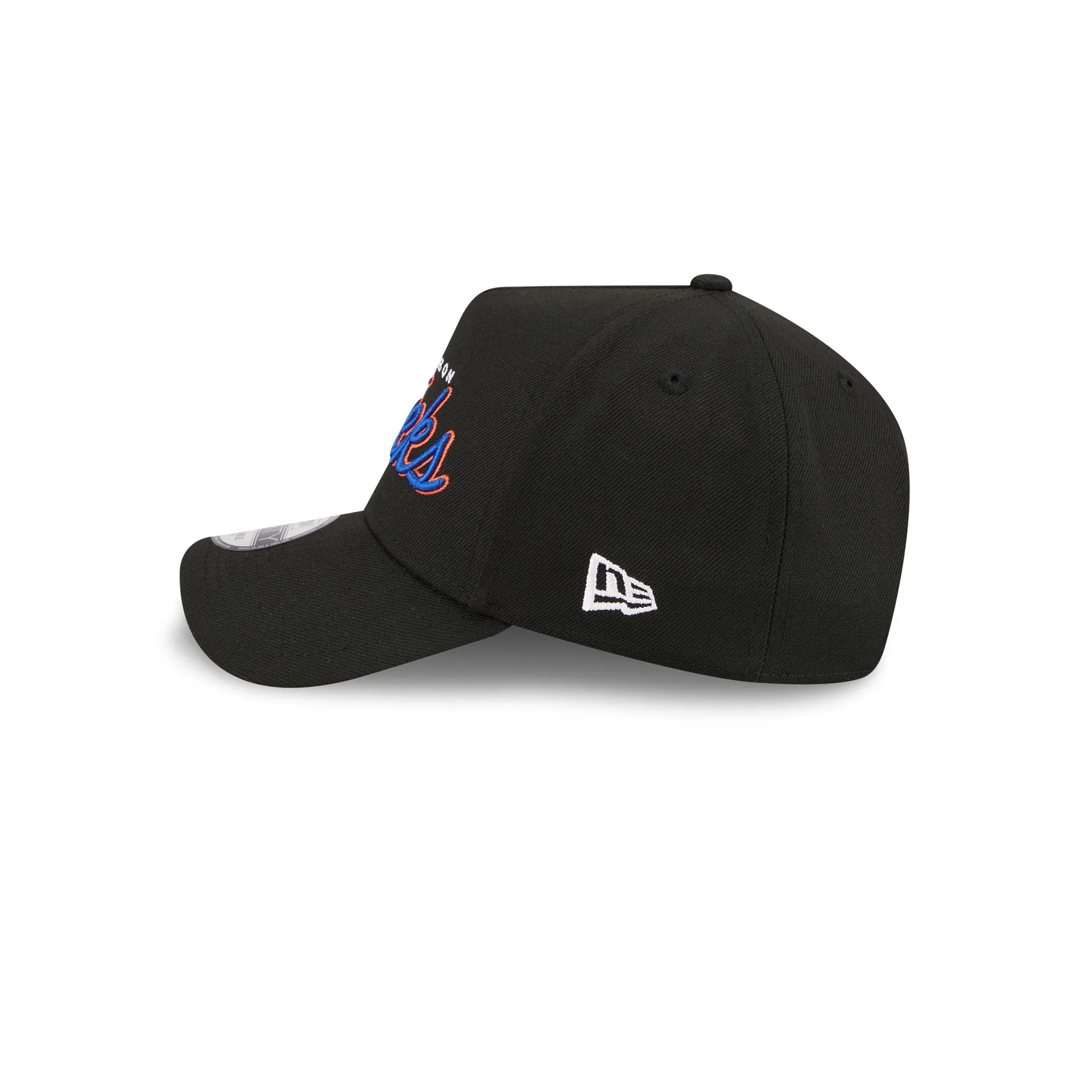 Malbon x New York Knicks Black Script 9FORTY A-Frame Snapback Hat sold by New Era product image thumbnail 4