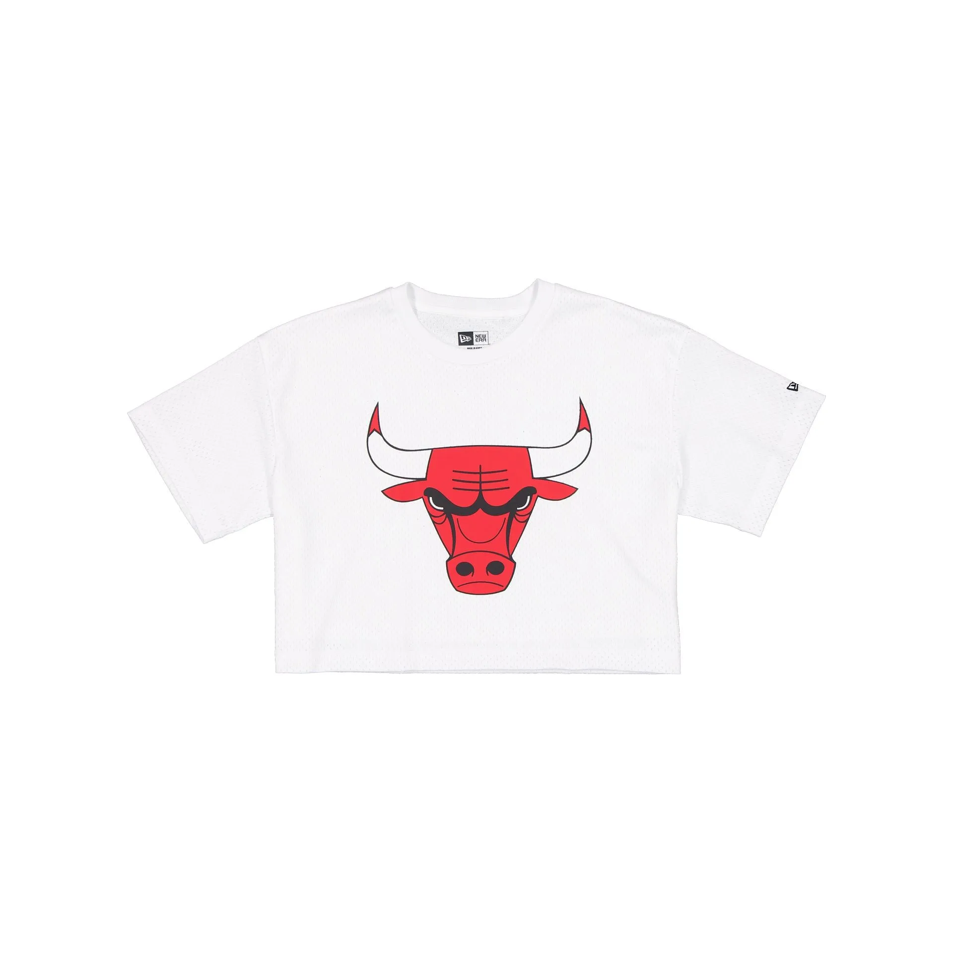 Chicago Bulls Summer Women's White Cropped Jersey T-Shirt sold by New Era