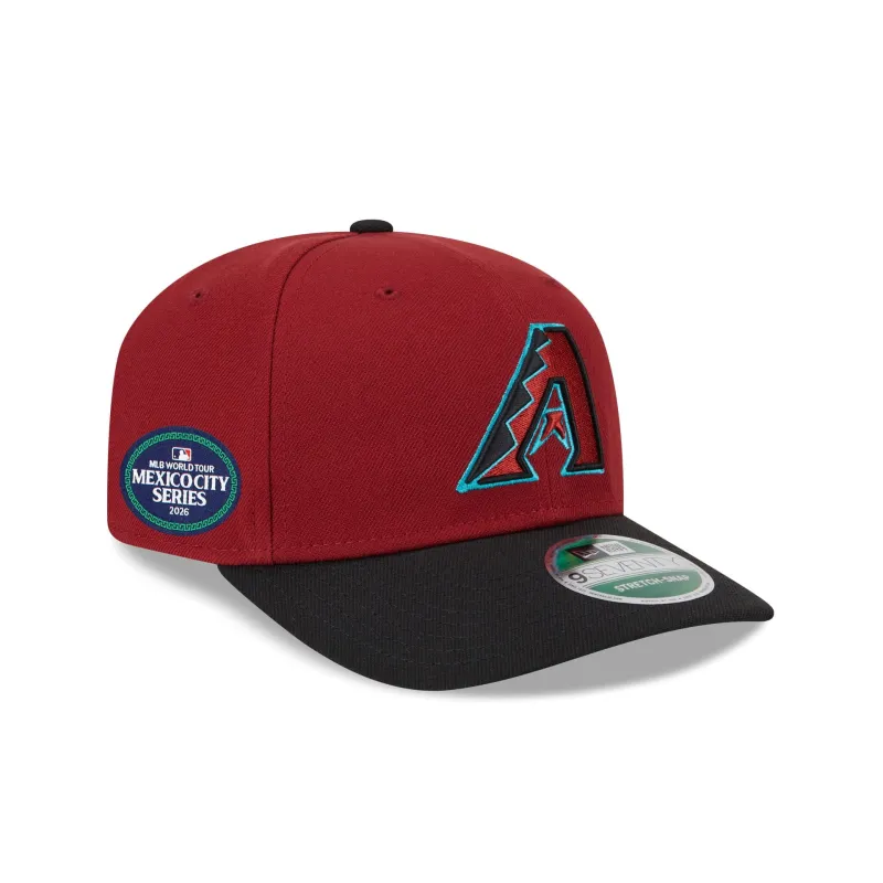 Arizona Diamondbacks 2026 MLB World Tour Mexico City Series Sidepatch 9SEVENTY Stretch-Snap Hat made by New Era