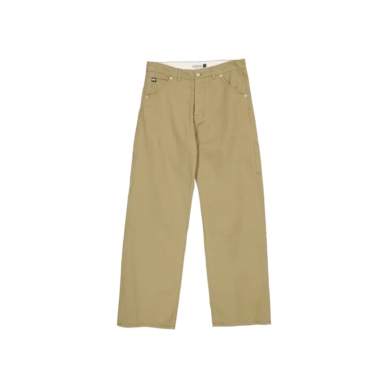 New Era Branded British Khaki Carpenter Pants made by New Era