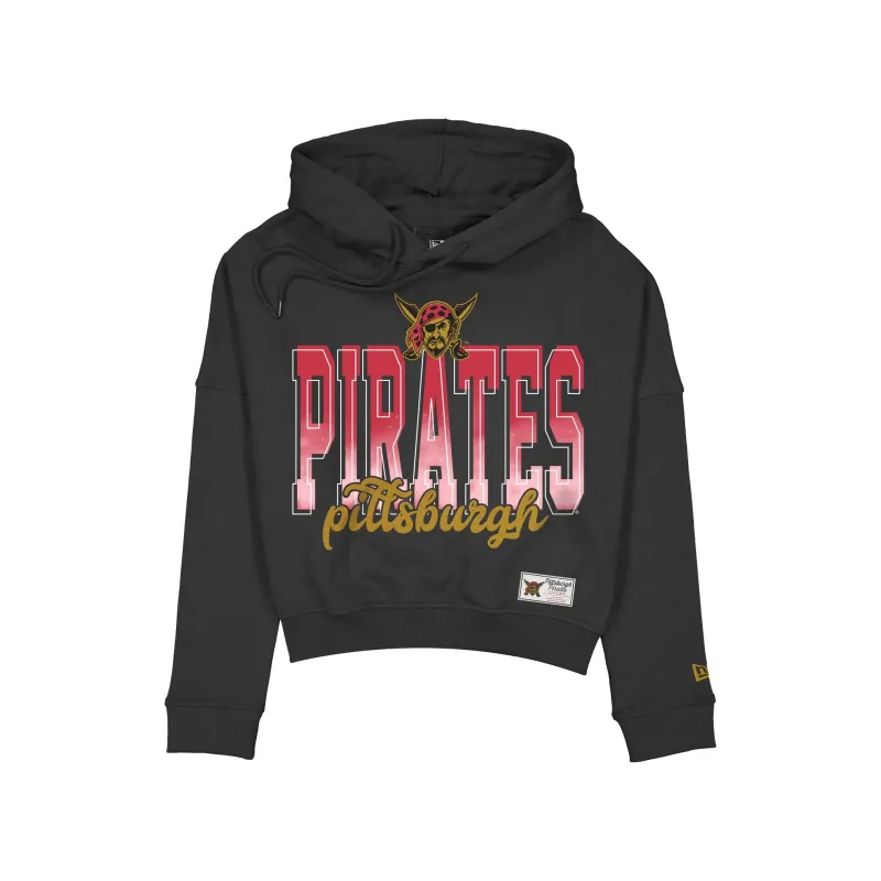 Pittsburgh Pirates 2026 City Connect Women's Cropped Hoodie made by New Era
