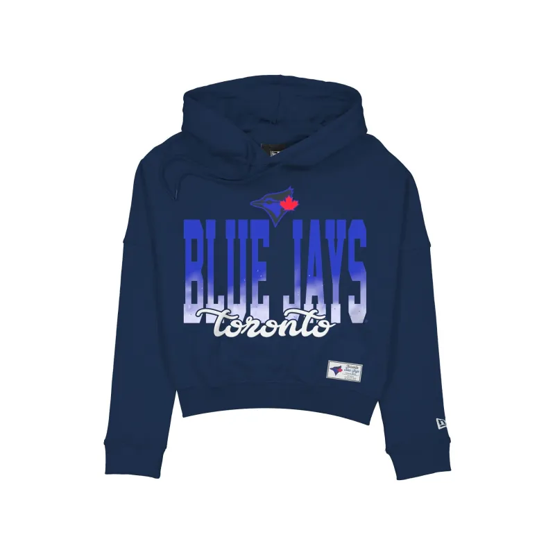 Toronto Blue Jays 2026 City Connect Women's Cropped Hoodie made by New Era