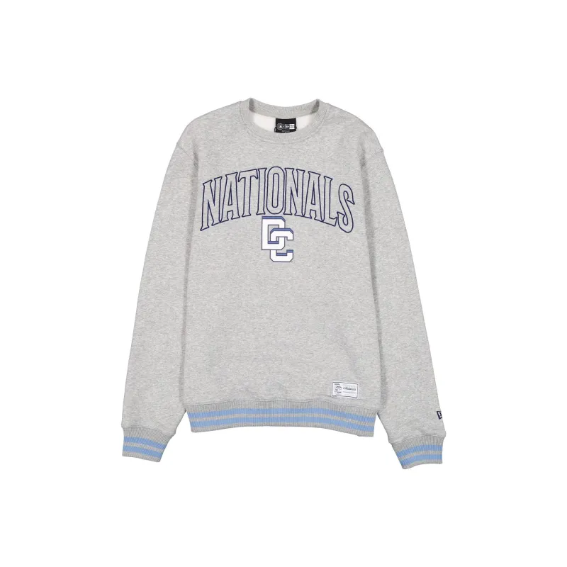 Washington Nationals 2026 City Connect Gray Crewneck made by New Era