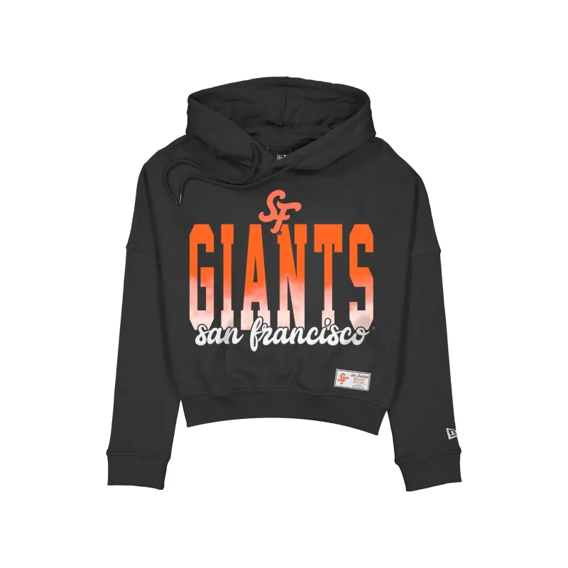 San Francisco Giants 2026 City Connect Women's Cropped Hoodie made by New Era