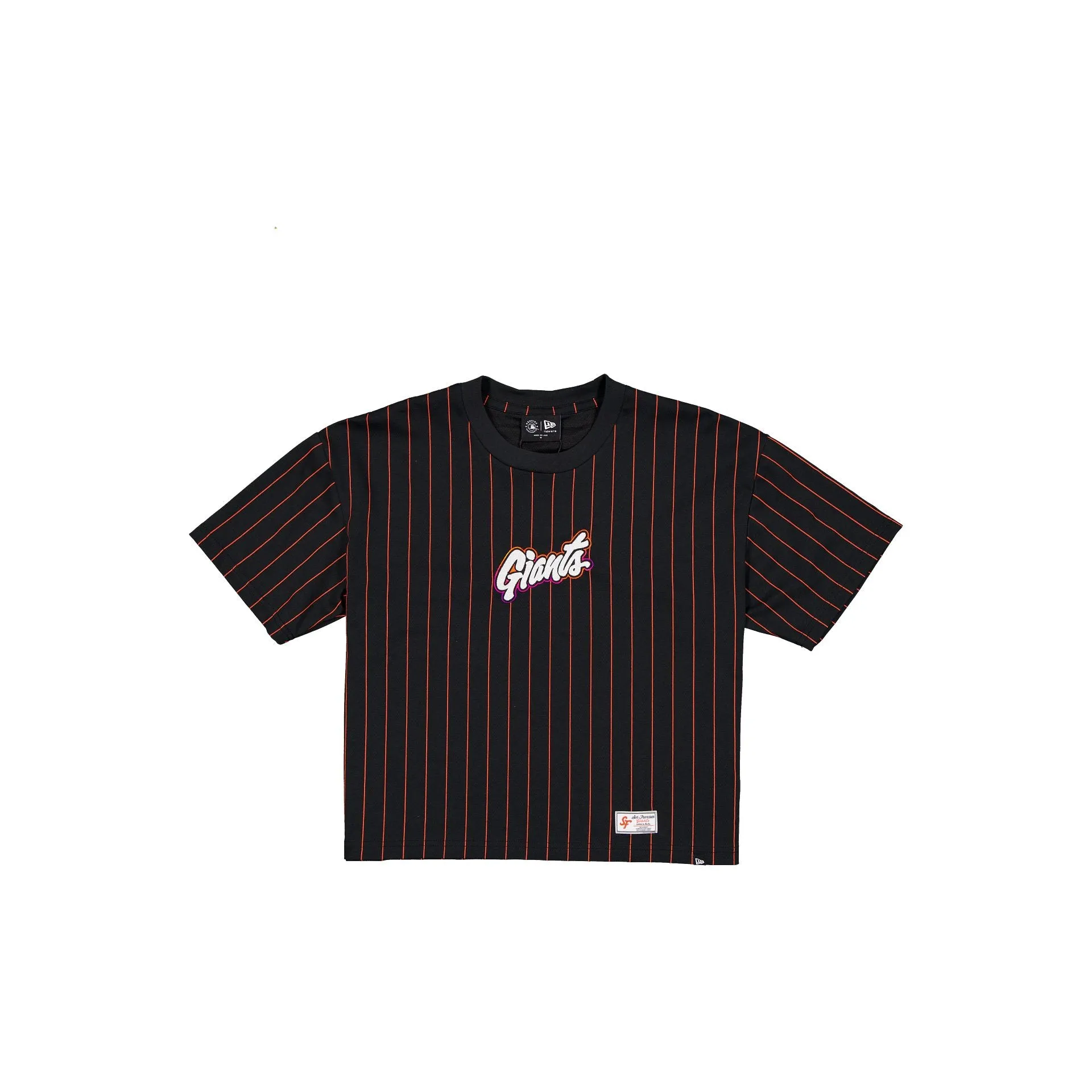 San Francisco Giants 2026 City Connect Pinstripe Women's T-Shirt sold by New Era