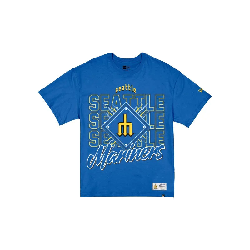 Seattle Mariners 2026 City Connect Women's Oversized T-Shirt made by New Era