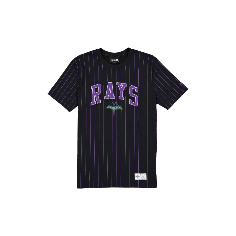 Tampa Bay Rays 2026 City Connect Pinstripe T-Shirt made by New Era
