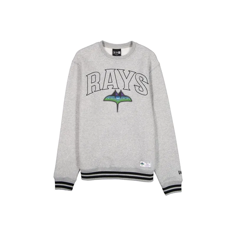 Tampa Bay Rays 2026 City Connect Gray Crewneck made by New Era