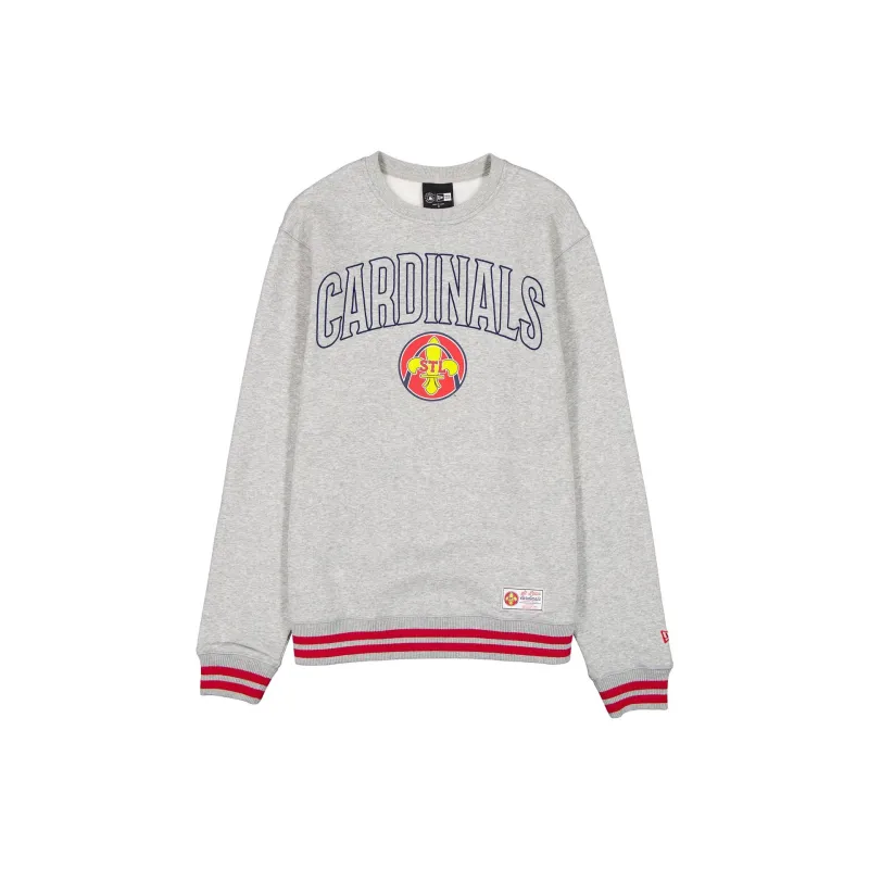 St. Louis Cardinals 2026 City Connect Gray Crewneck made by New Era
