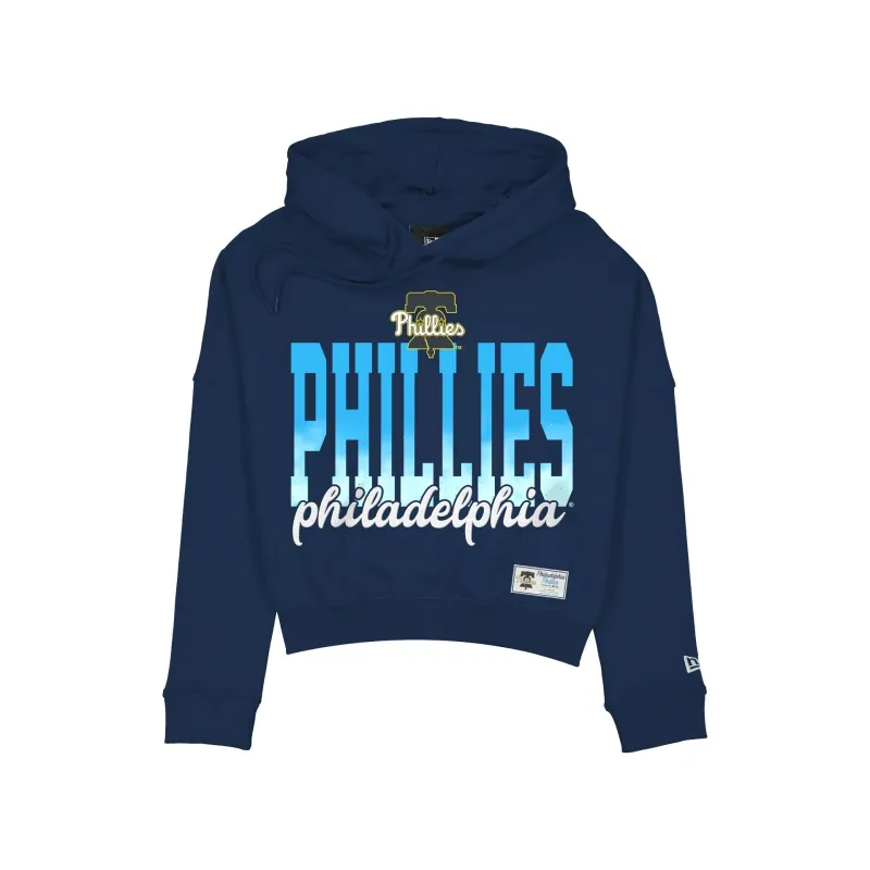 Philadelphia Phillies 2026 City Connect Women's Cropped Hoodie made by New Era