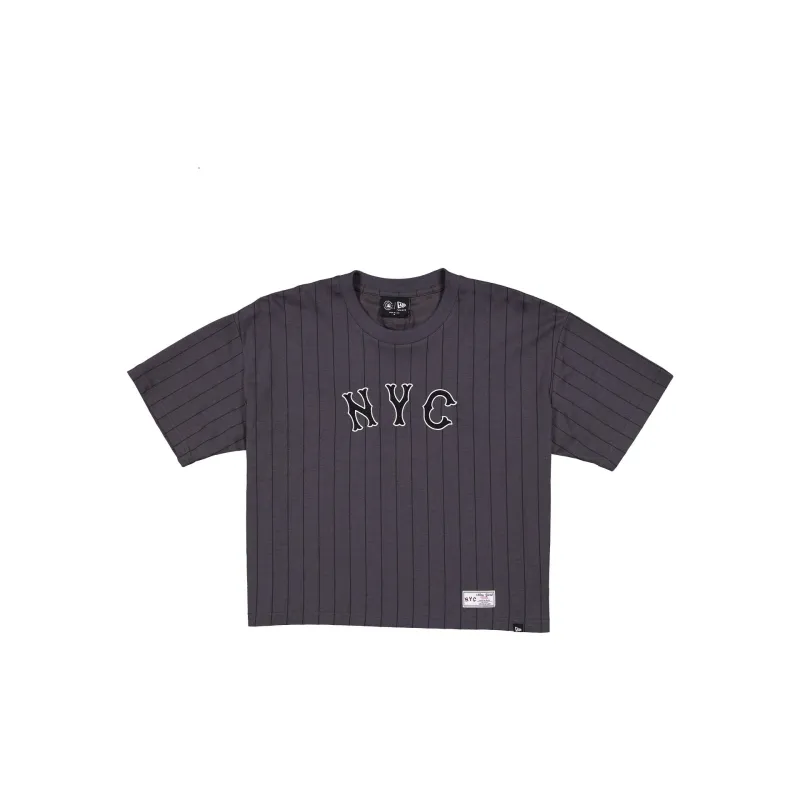 New York Mets 2026 City Connect Pinstripe Women's T-Shirt made by New Era
