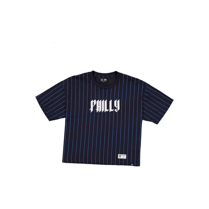 Philadelphia Phillies 2026 City Connect Pinstripe Women's T-Shirt made by New Era