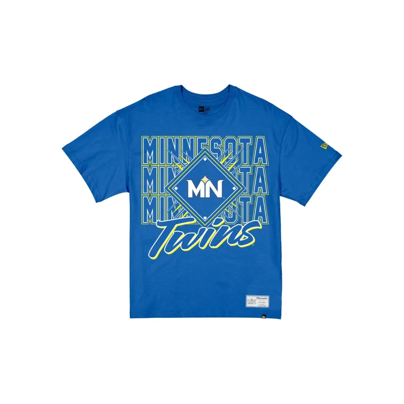 Minnesota Twins 2026 City Connect Women's Oversized T-Shirt made by New Era