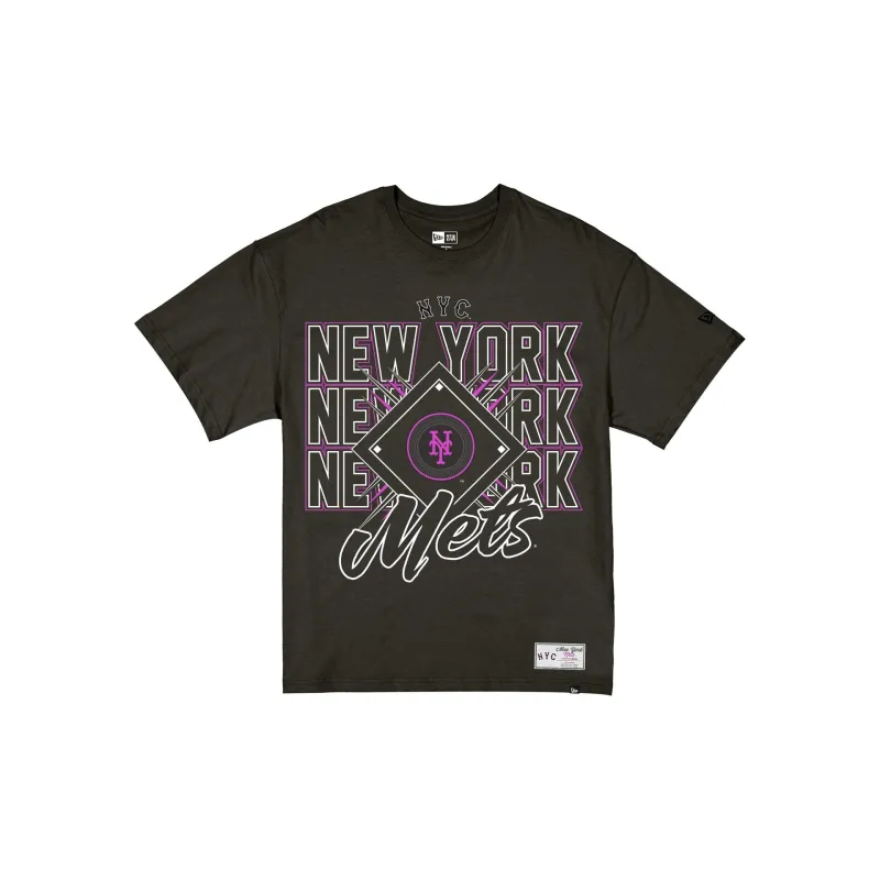 New York Mets 2026 City Connect Women's Oversized T-Shirt made by New Era