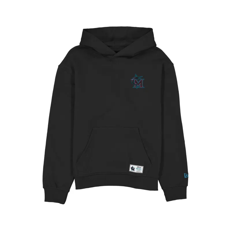 Miami Marlins 2026 City Connect Boxy Hoodie made by New Era