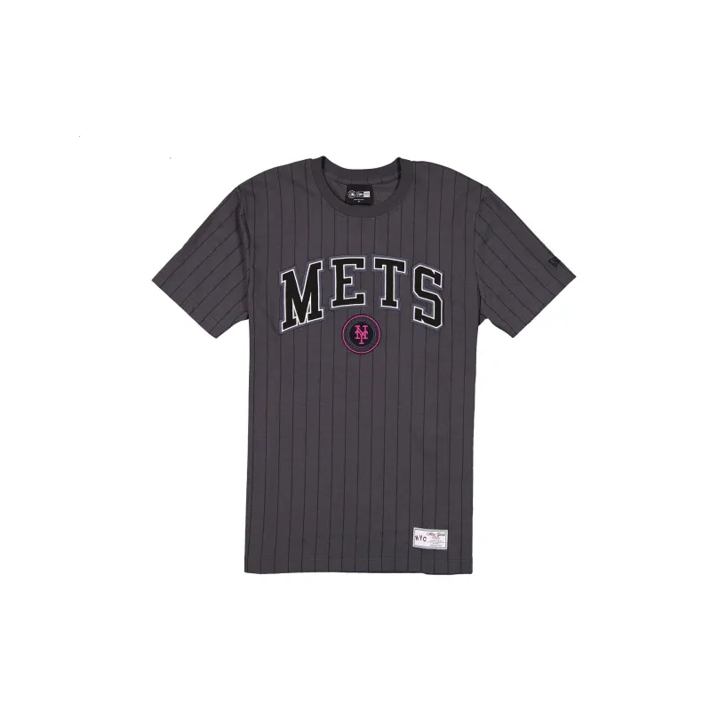 New York Mets 2026 City Connect Pinstripe T-Shirt made by New Era