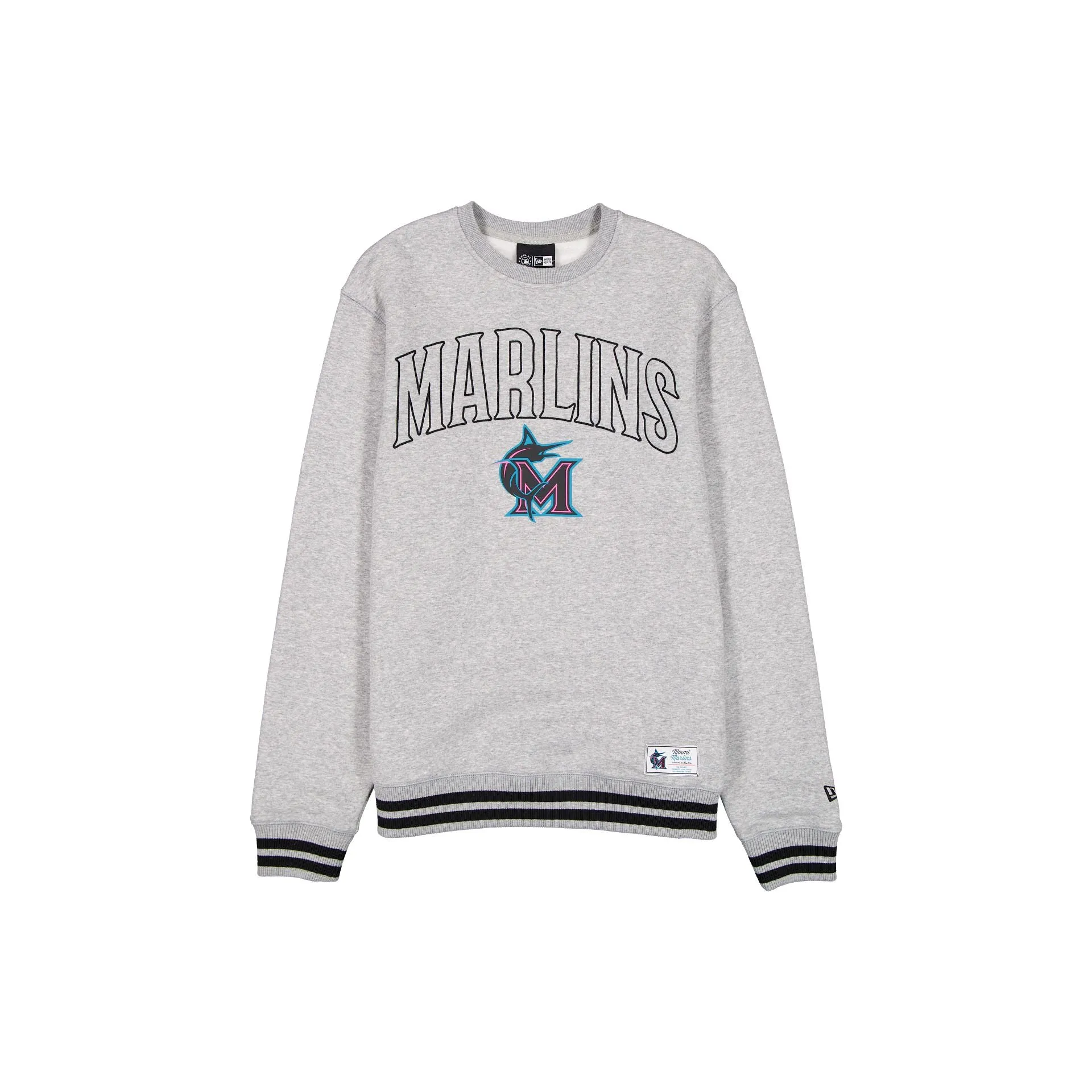Miami Marlins 2026 City Connect Gray Crewneck sold by New Era
