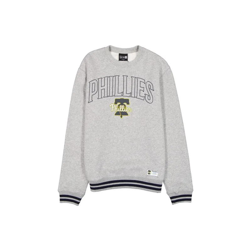 Philadelphia Phillies 2026 City Connect Gray Crewneck made by New Era