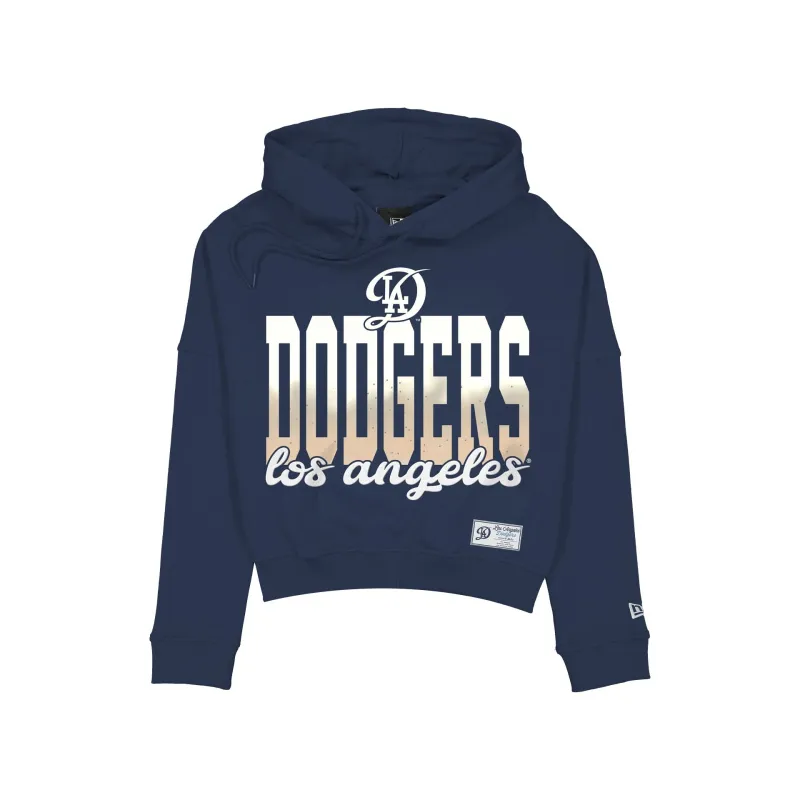 Los Angeles Dodgers 2026 City Connect Women's Cropped Hoodie made by New Era
