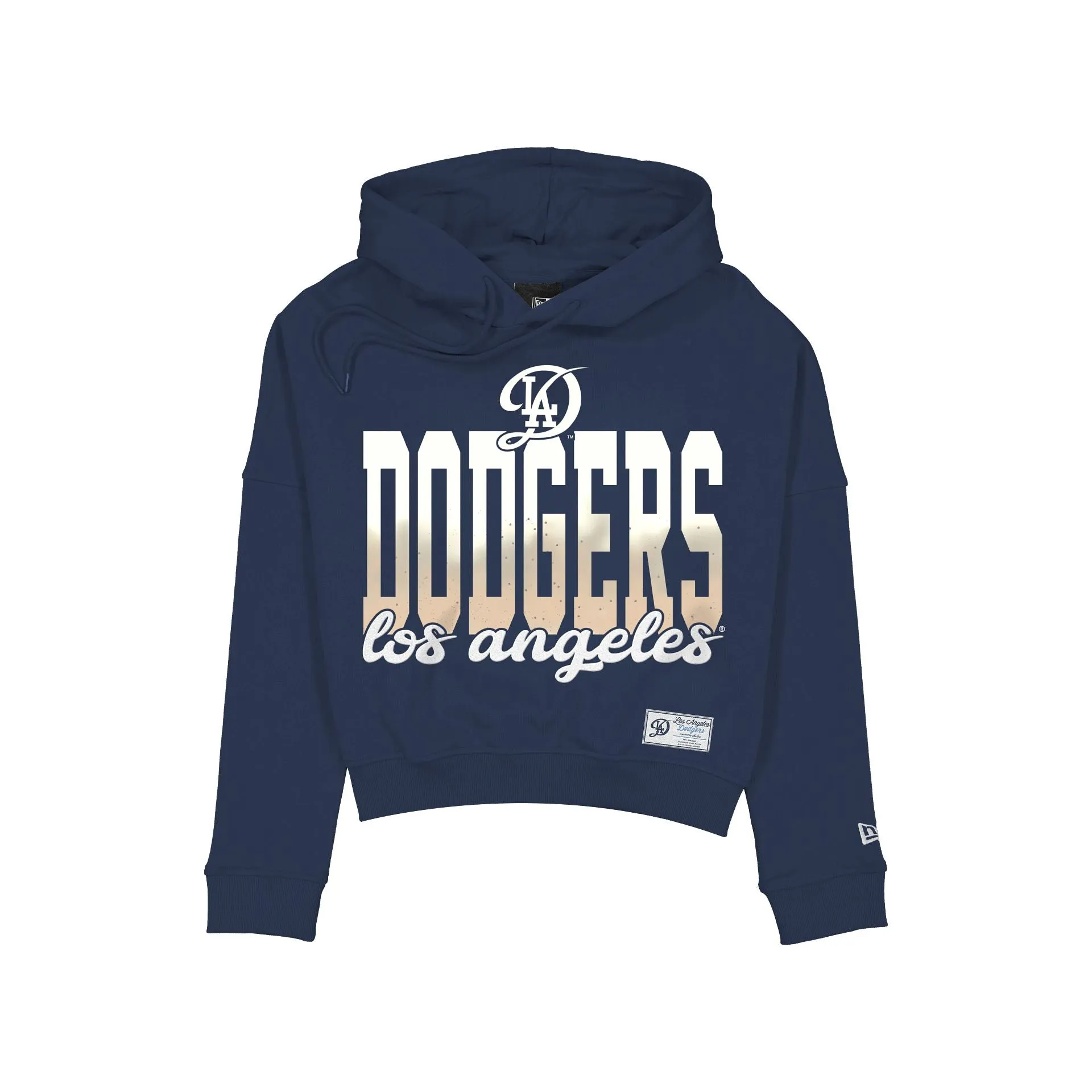 Los Angeles Dodgers 2026 City Connect Women's Cropped Hoodie sold by New Era