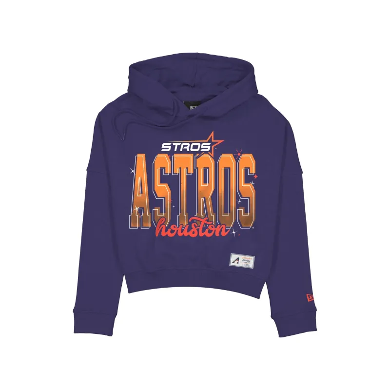 Houston Astros 2026 City Connect Women's Cropped Hoodie made by New Era