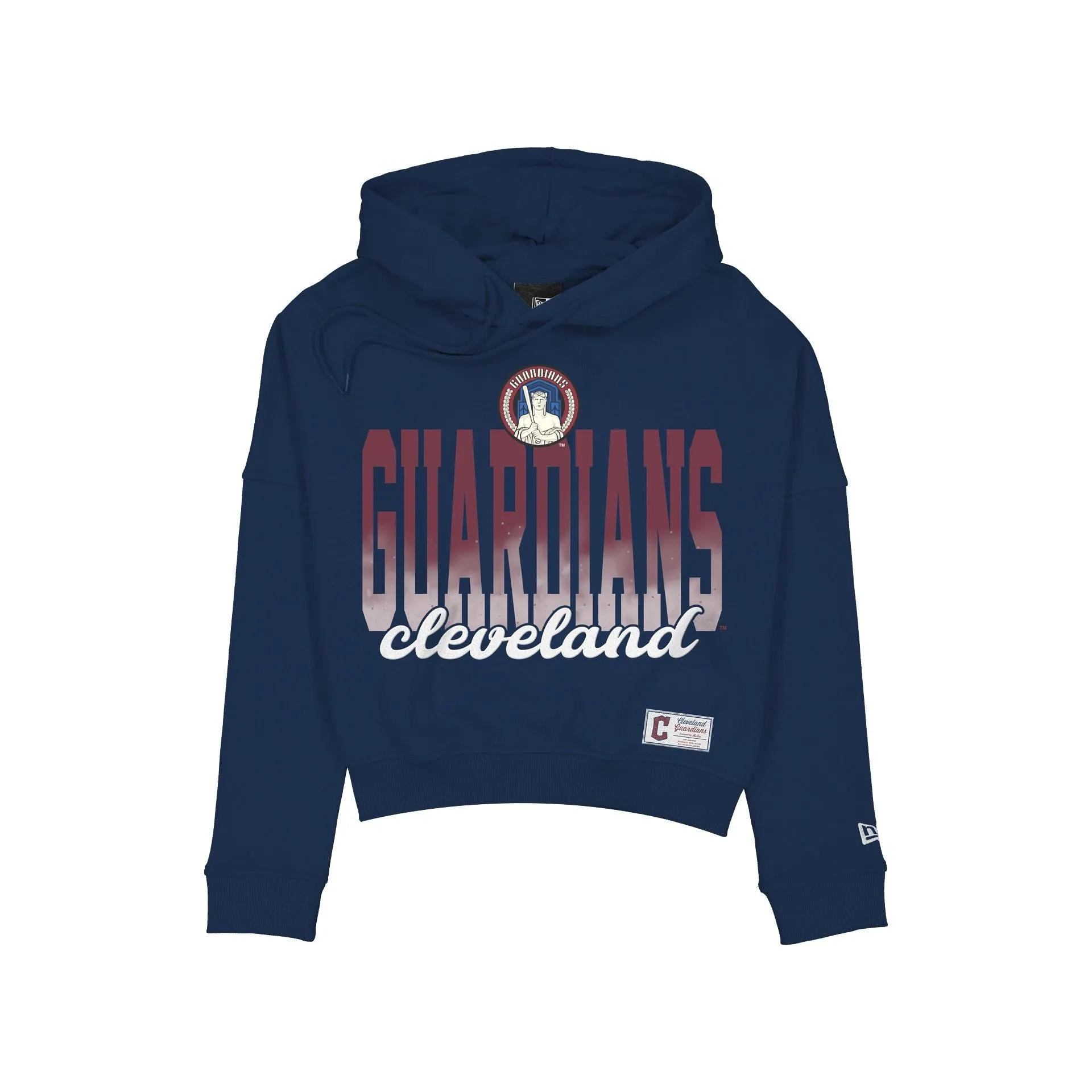 Cleveland Guardians 2026 City Connect Women's Cropped Hoodie sold by New Era