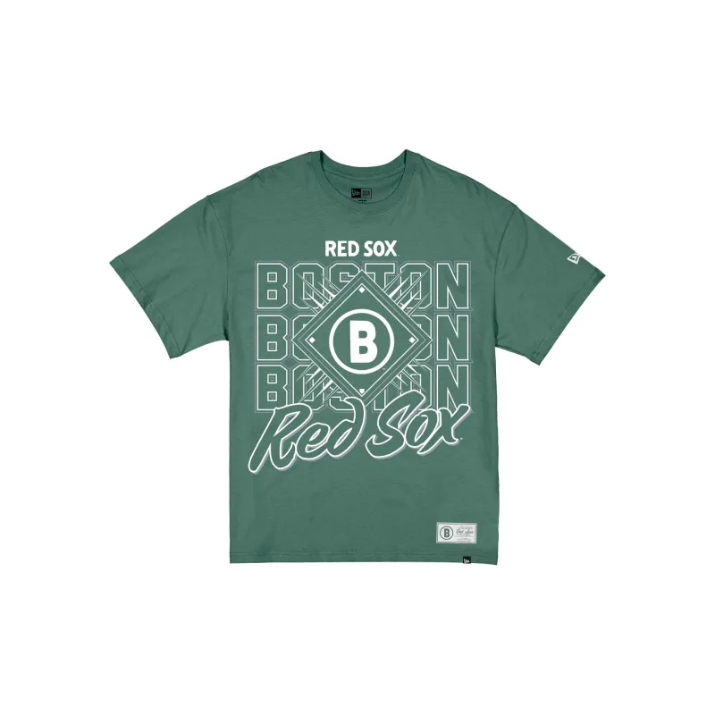 Boston Red Sox 2026 City Connect Women's Oversized T-Shirt made by New Era