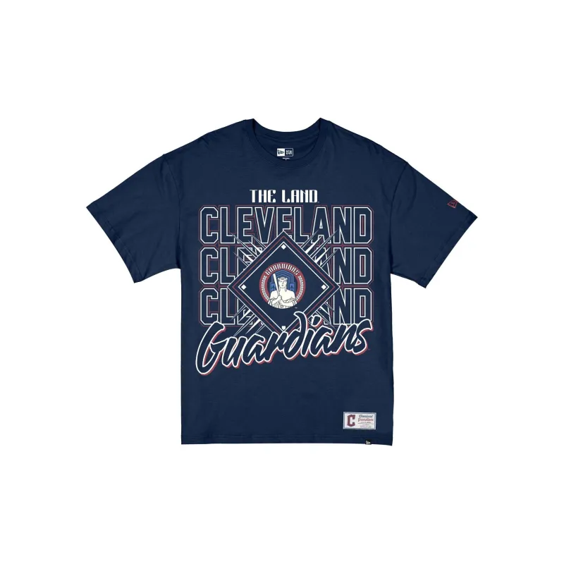 Cleveland Guardians 2026 City Connect Women's Oversized T-Shirt made by New Era