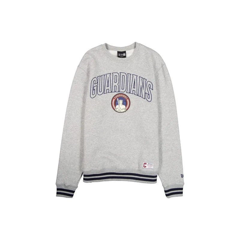 Cleveland Guardians 2026 City Connect Gray Crewneck made by New Era