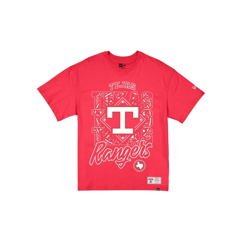 Texas Rangers 2026 City Connect Women's Oversized T-Shirt made by New Era